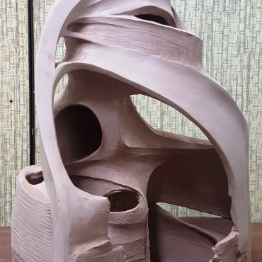 النحت الفخاري